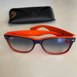 Ray Ban Sunglasses RB 2132 New Wayfarer 789/3F 55018 2N